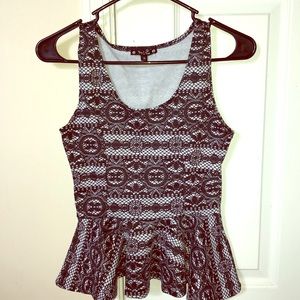 Peplum Top